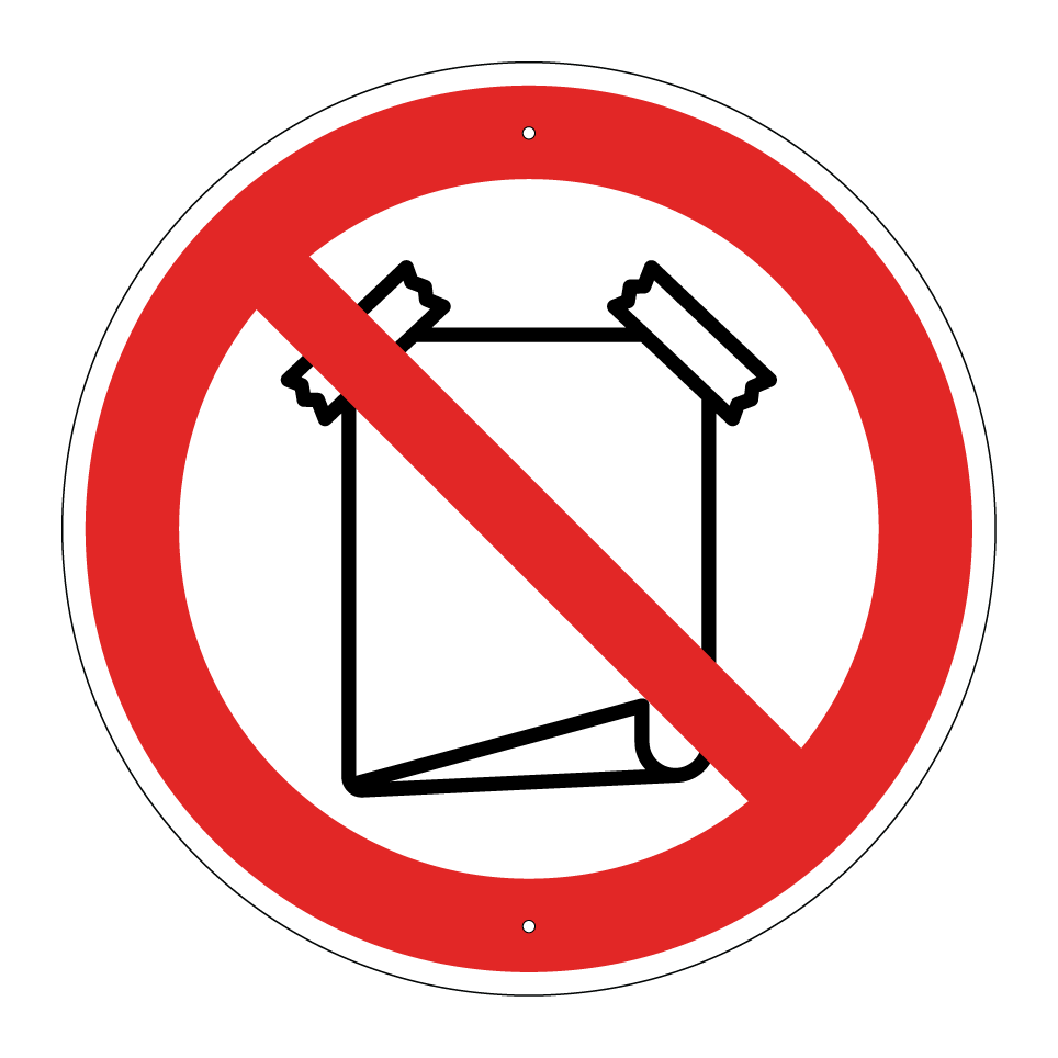 No posting notices