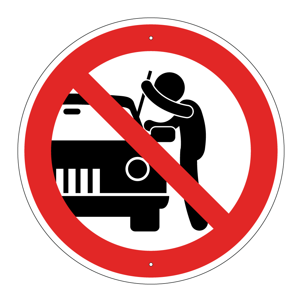 No valuables in car