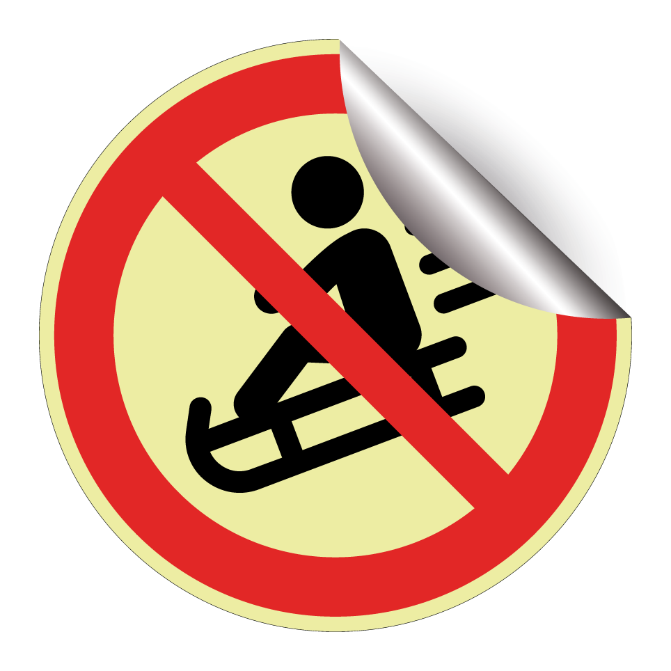 No sledding