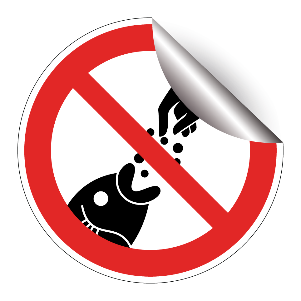 No feeding fish