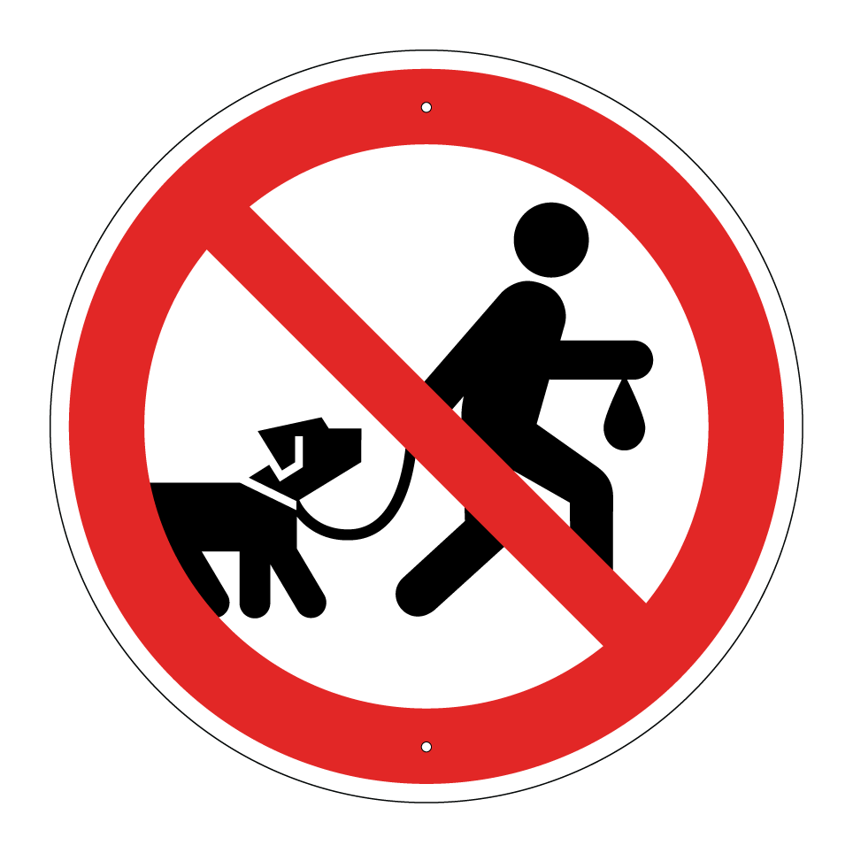 No dog walking