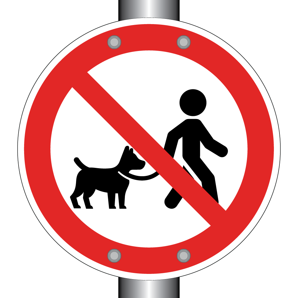 No dog walking