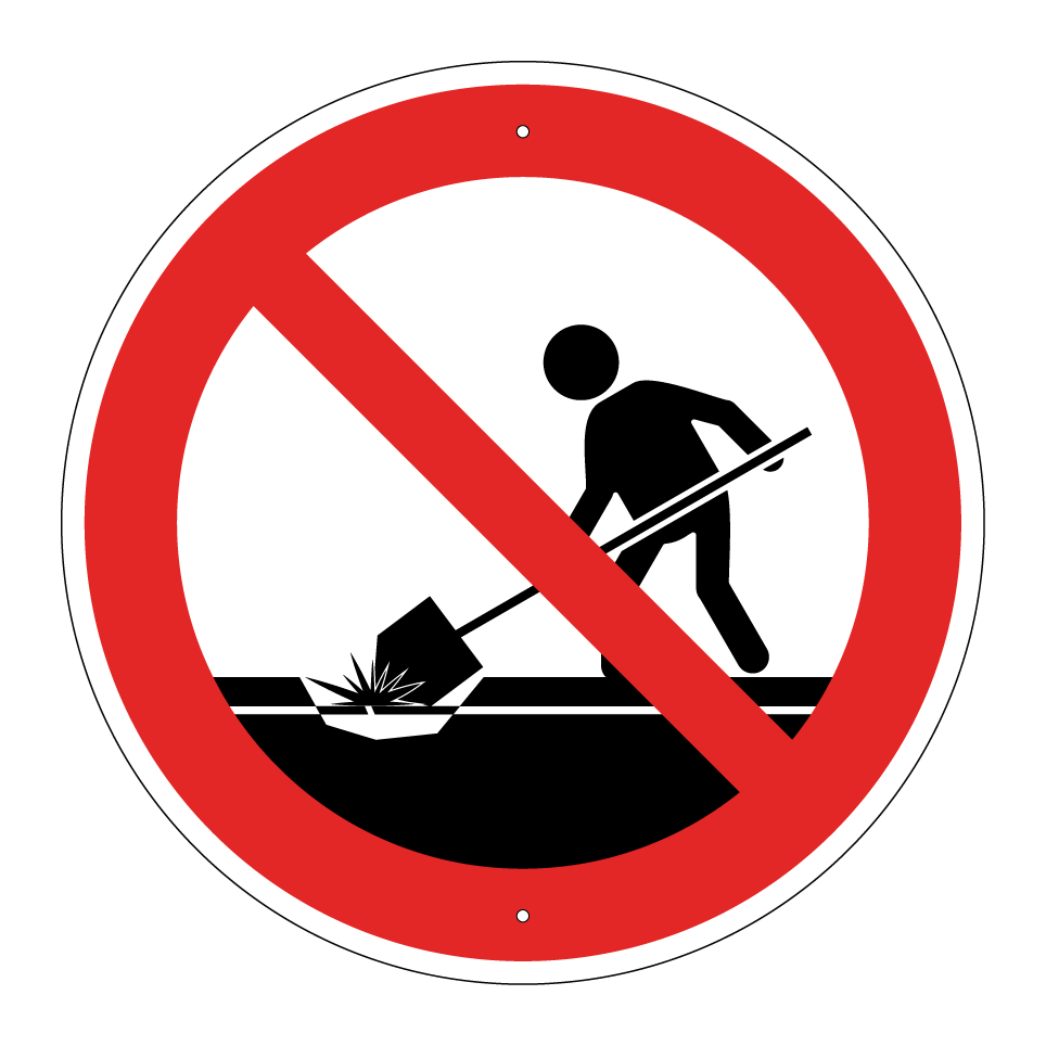 No breaking ground