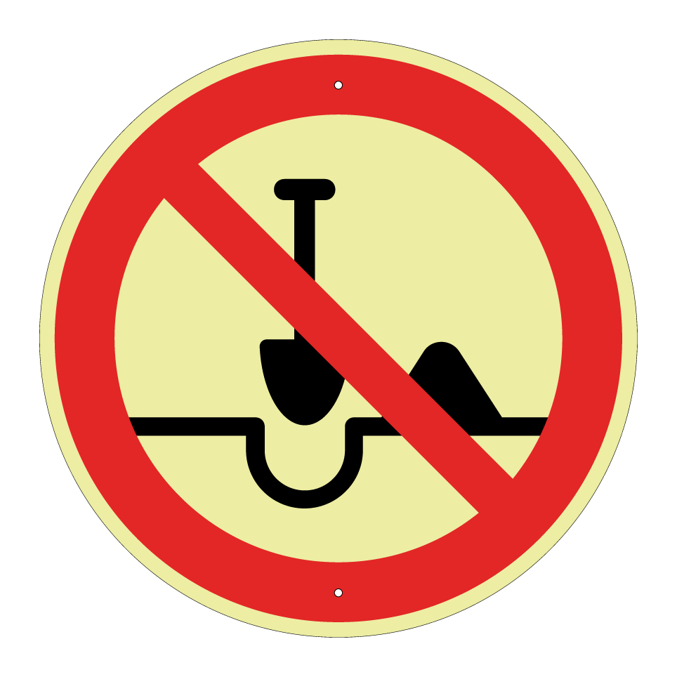 No digging