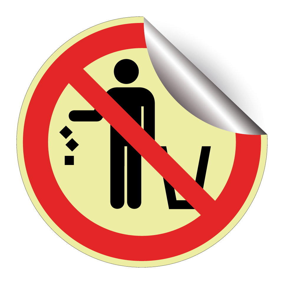 No littering