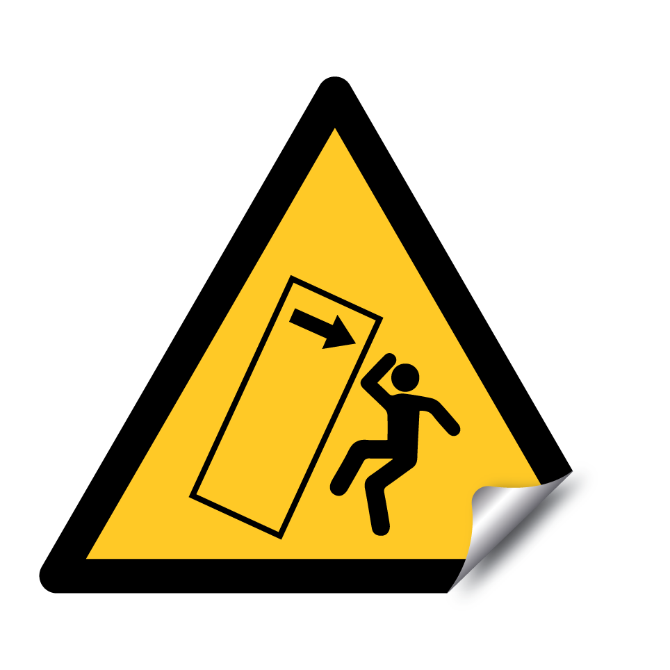 Warning risk of tipping object