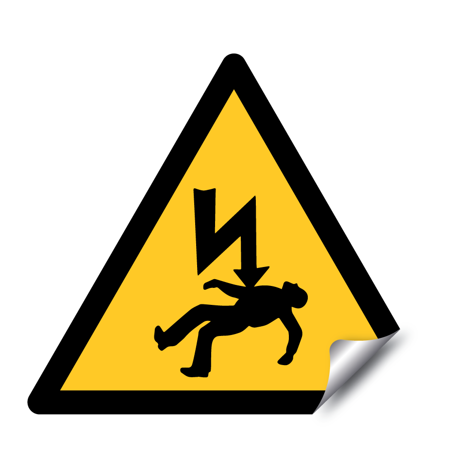 Warning risk of electric shock