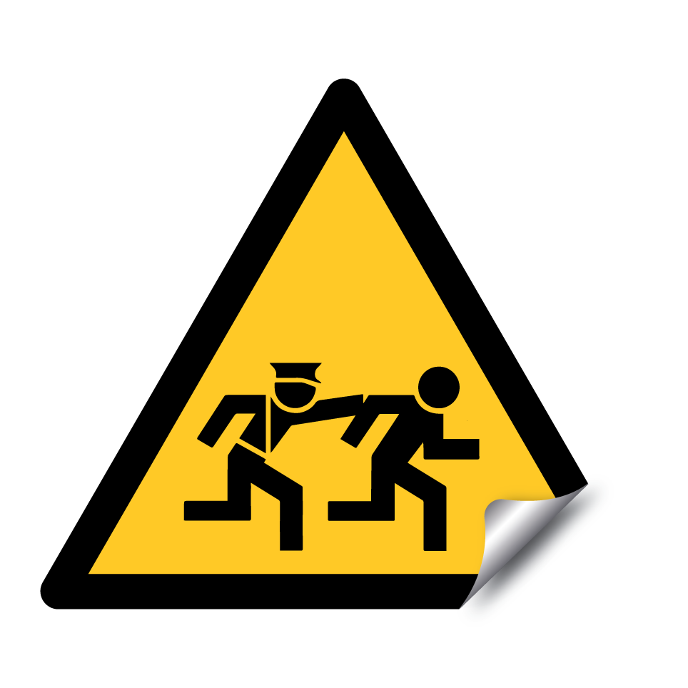 Warning security enforcement