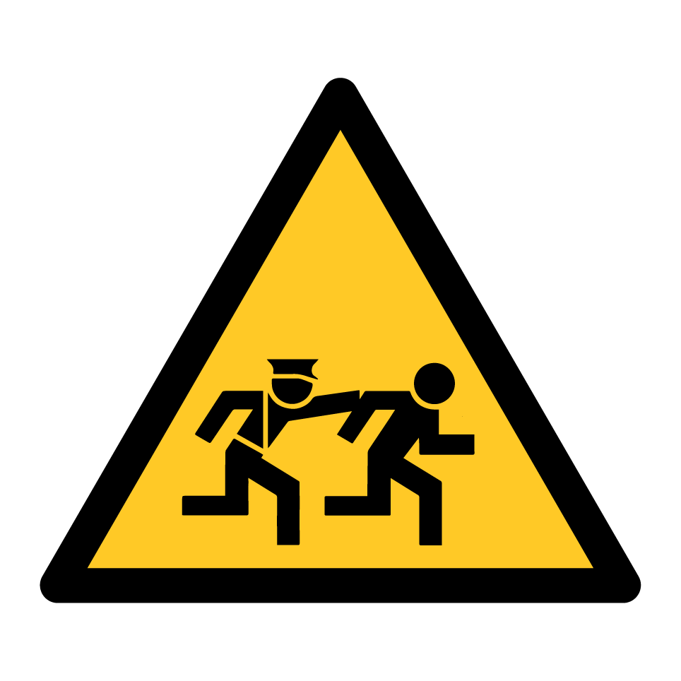 Warning security enforcement