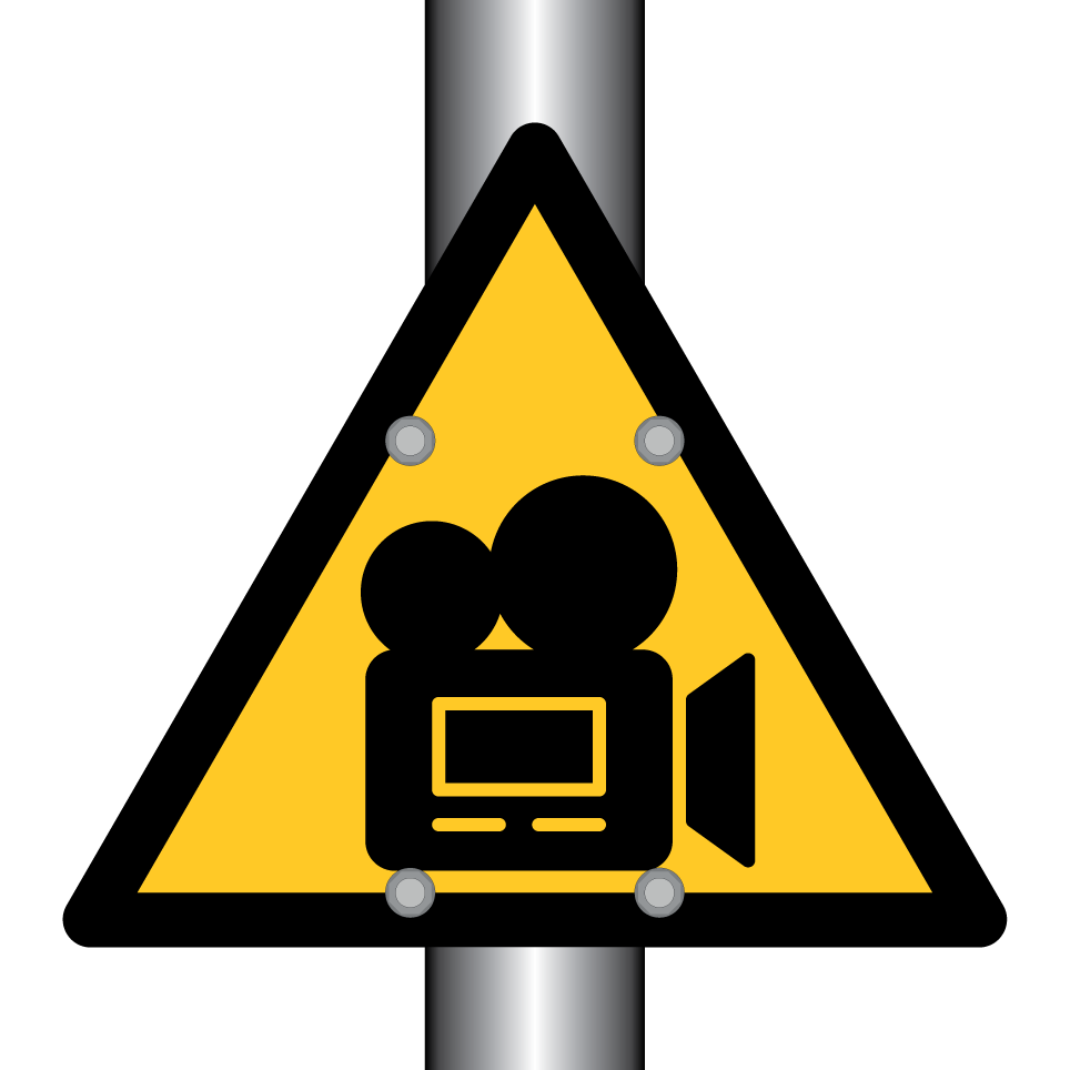 Warning video surveillance