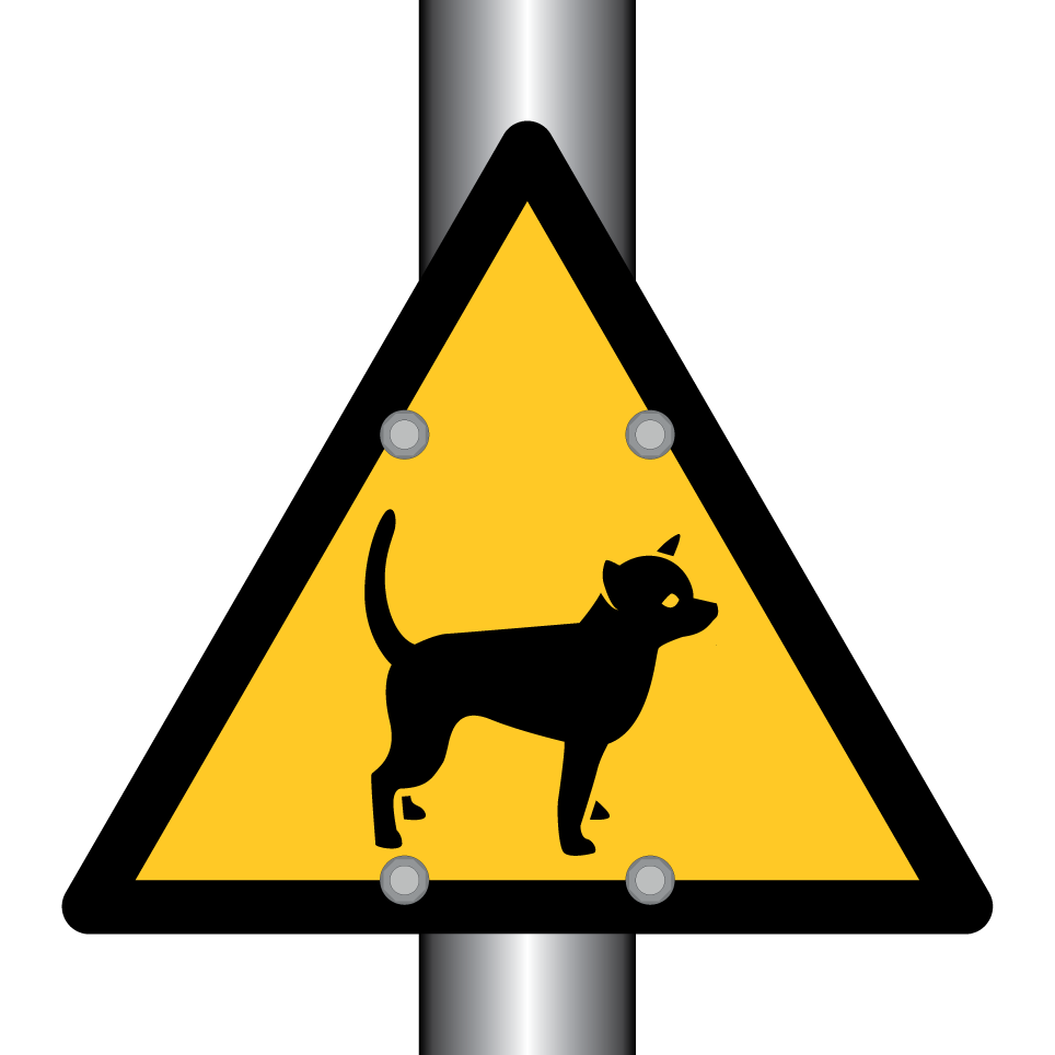 Warning chihuahua