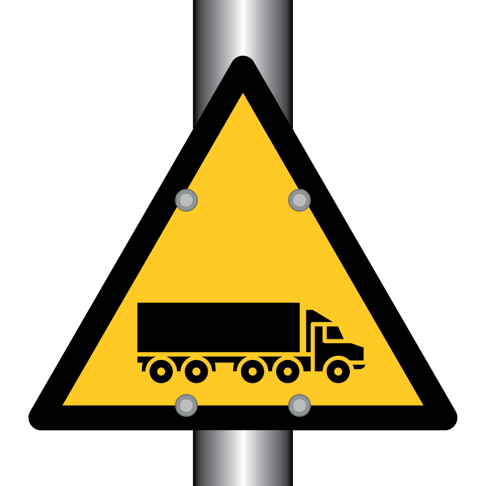 Warning truck