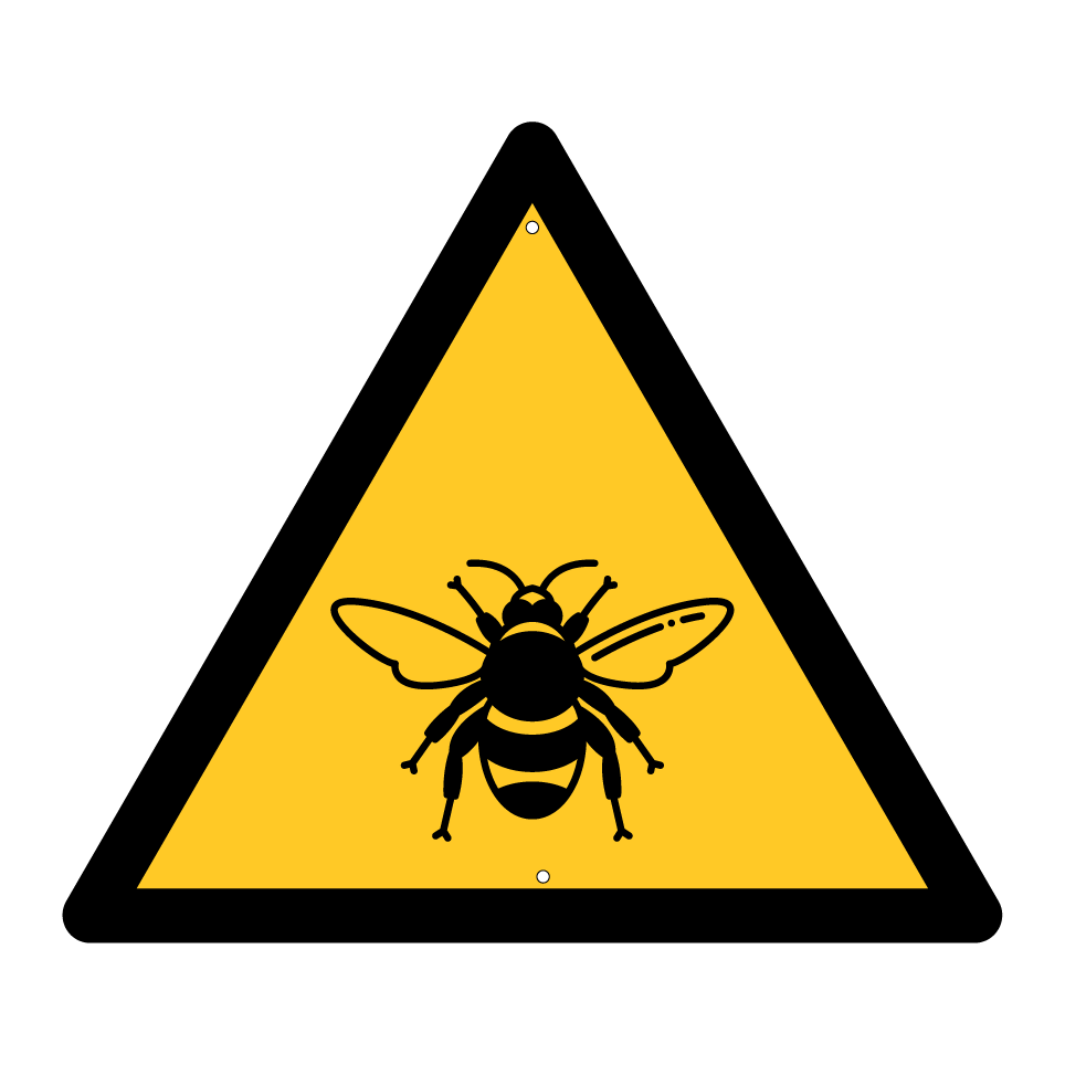 Warning bees / insects