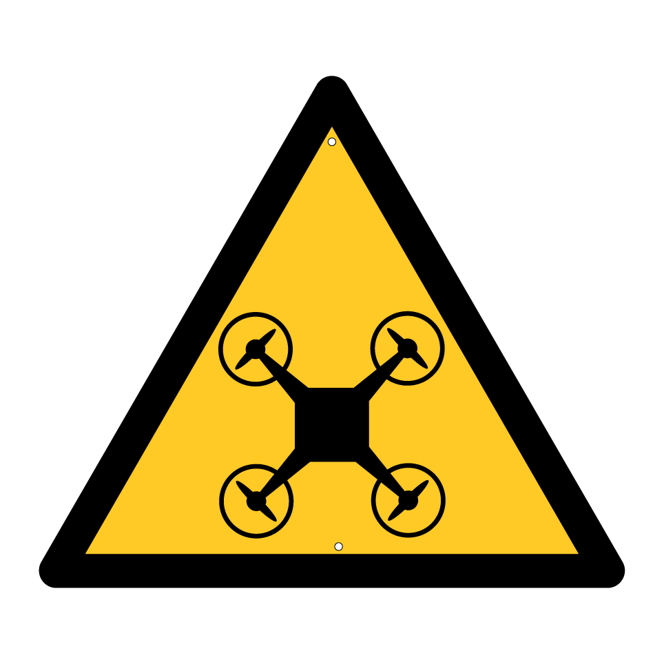 Warning drone activity