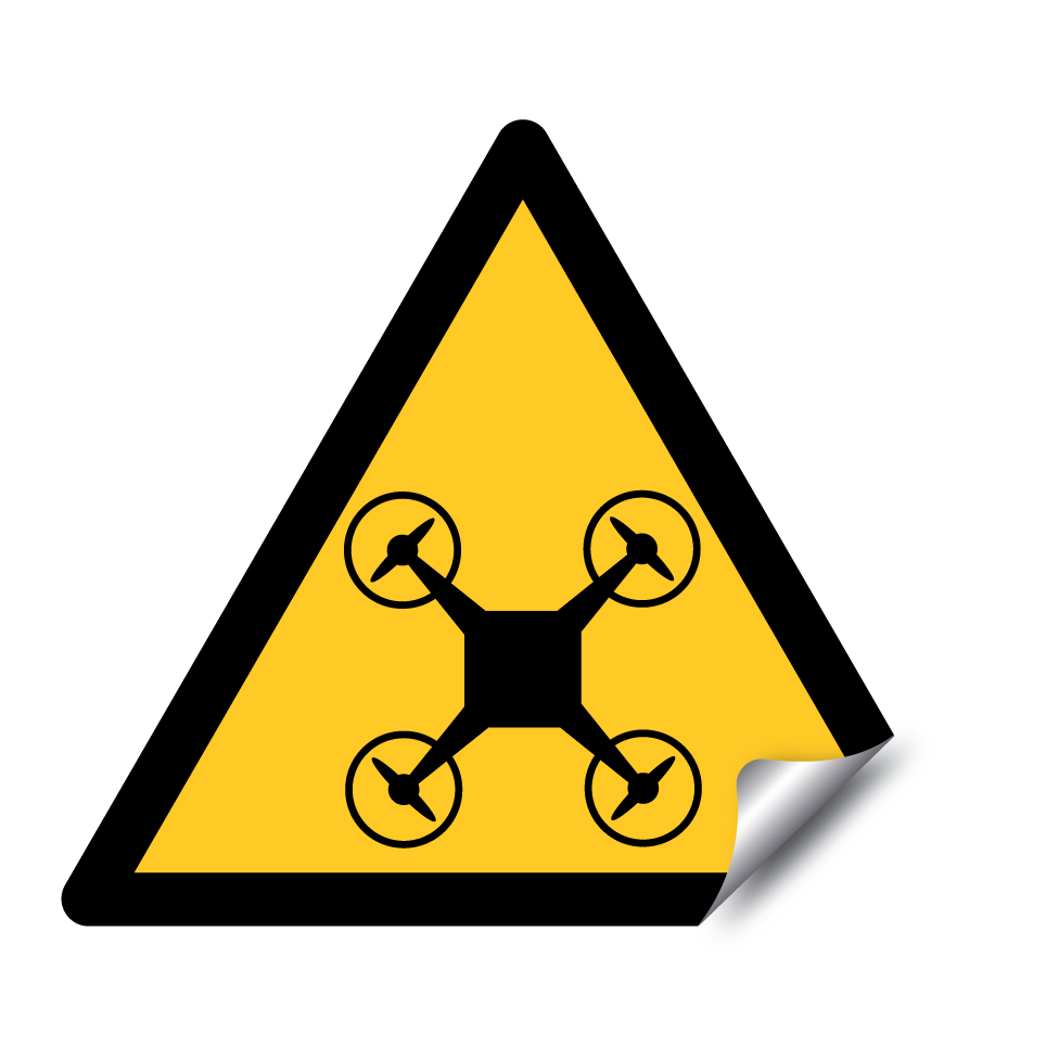 Warning drone activity