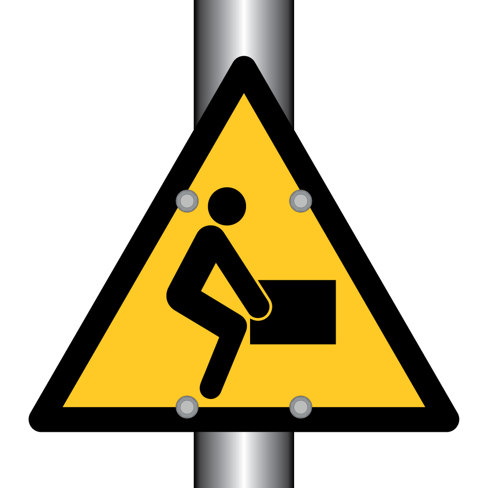 Warning heavy lifting risk