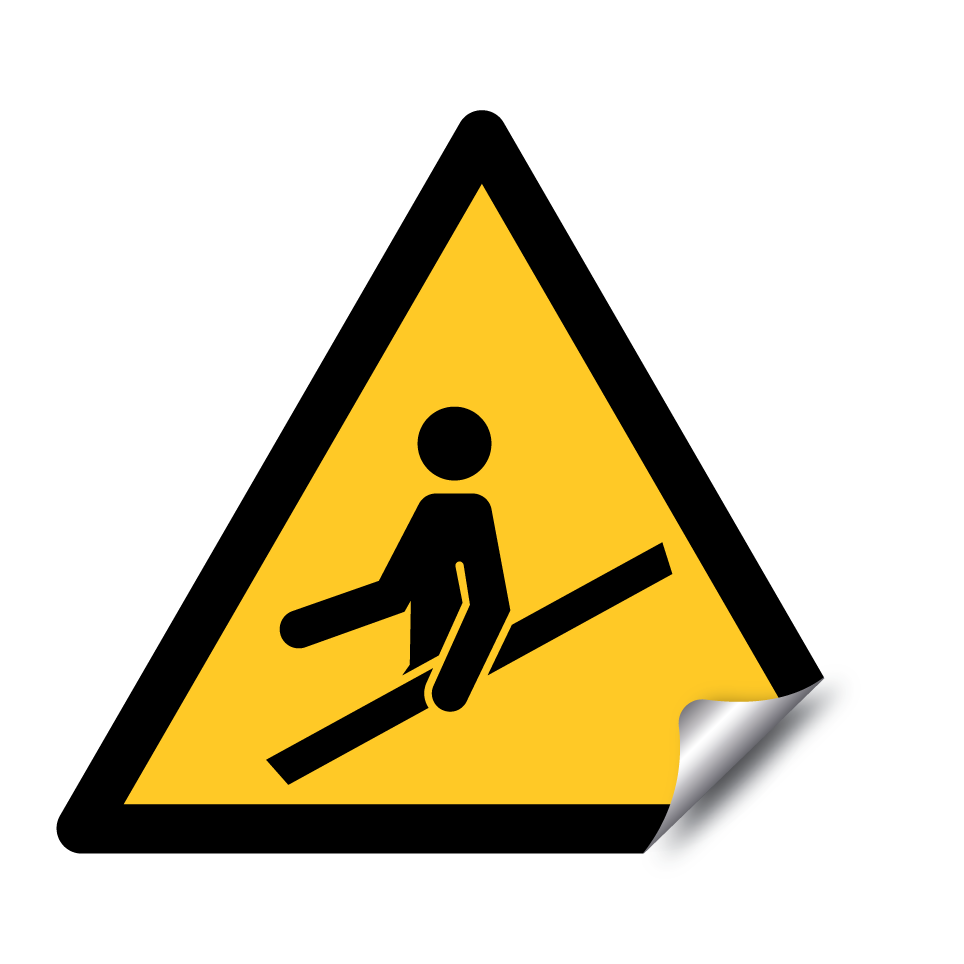 Warning hold handrail