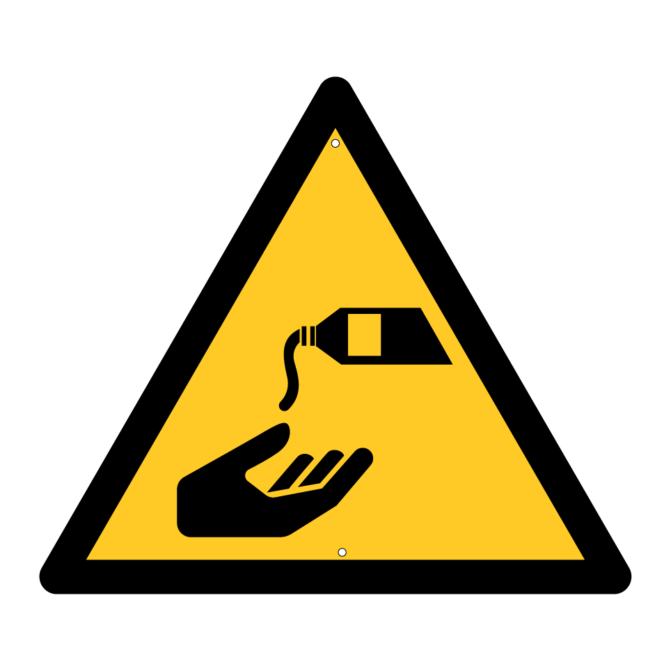 Warning use handcream