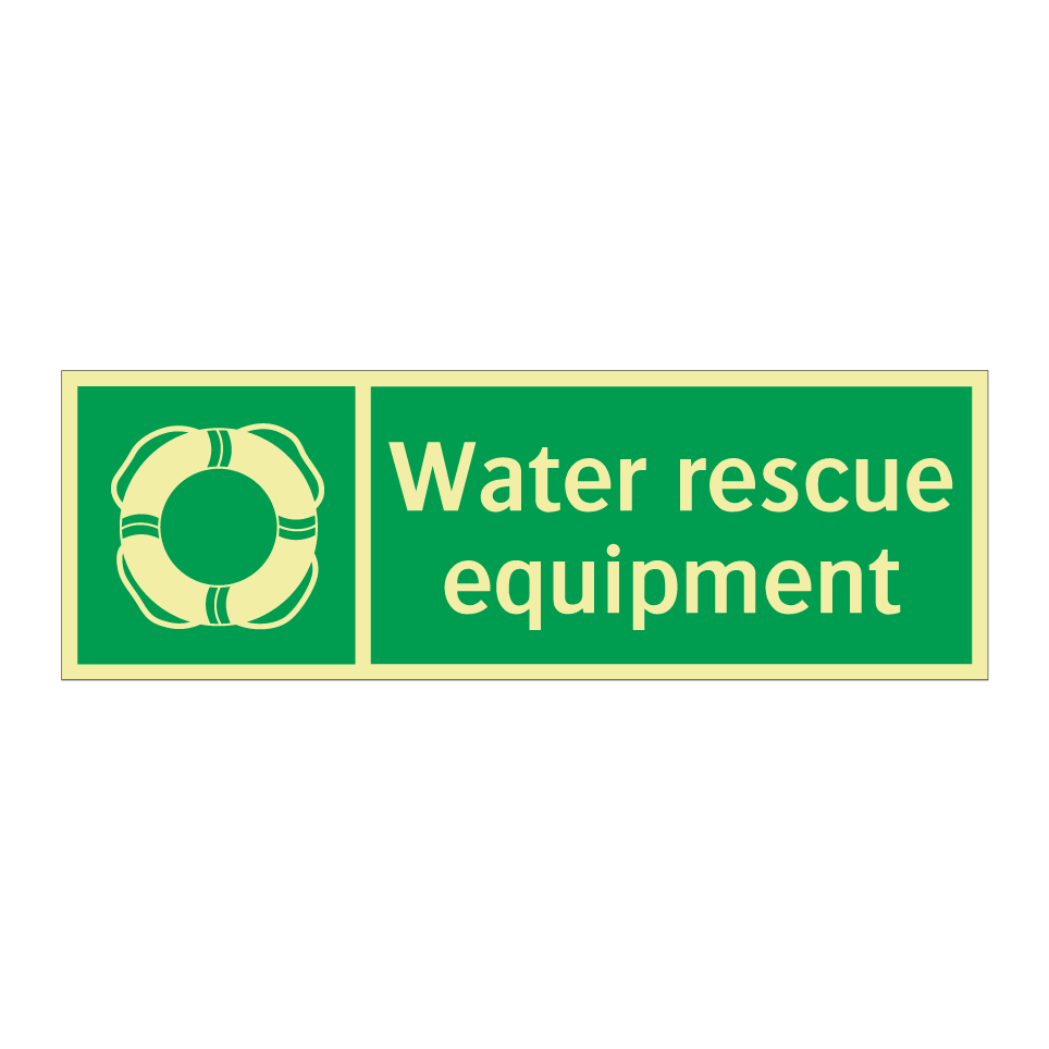 Water rescue equipment