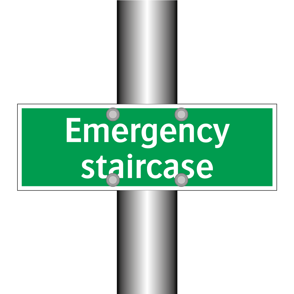 Emergency staircase