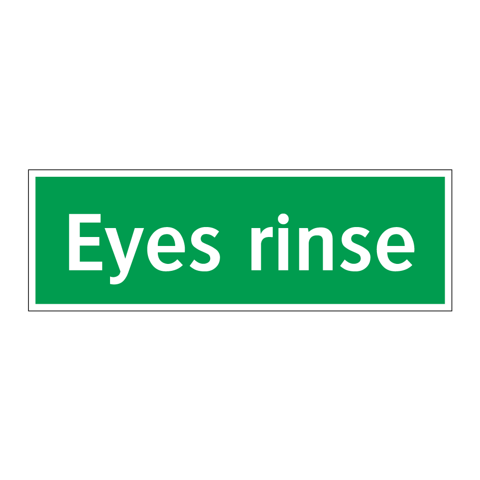 Eyes rinse