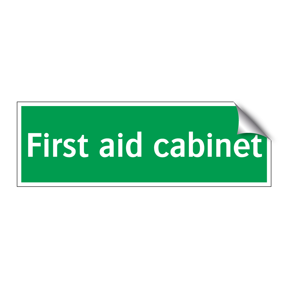 First aid cabinet