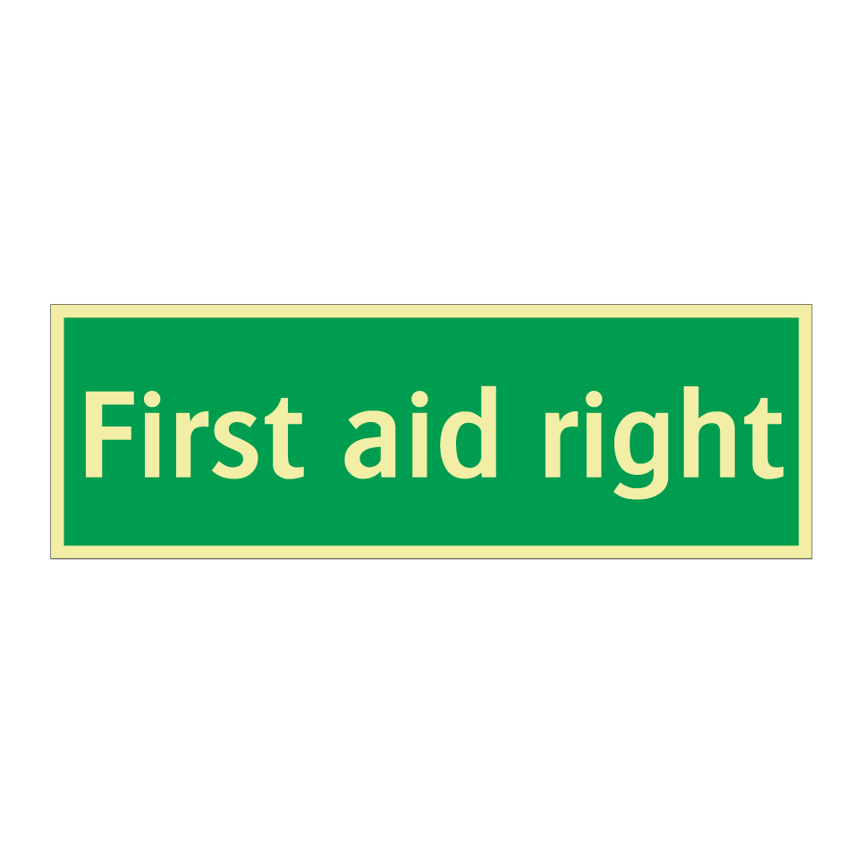 First aid right