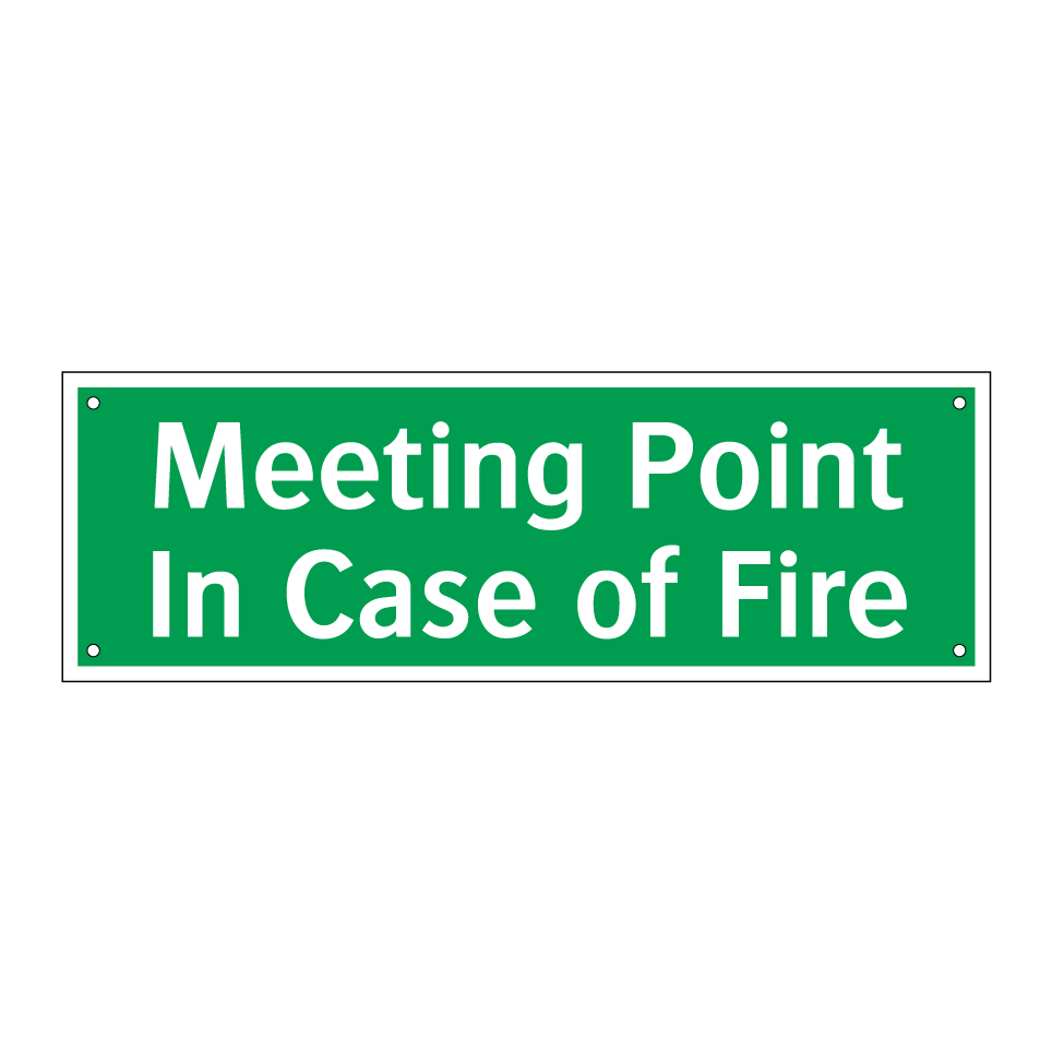 Meeting Point In Case of Fire