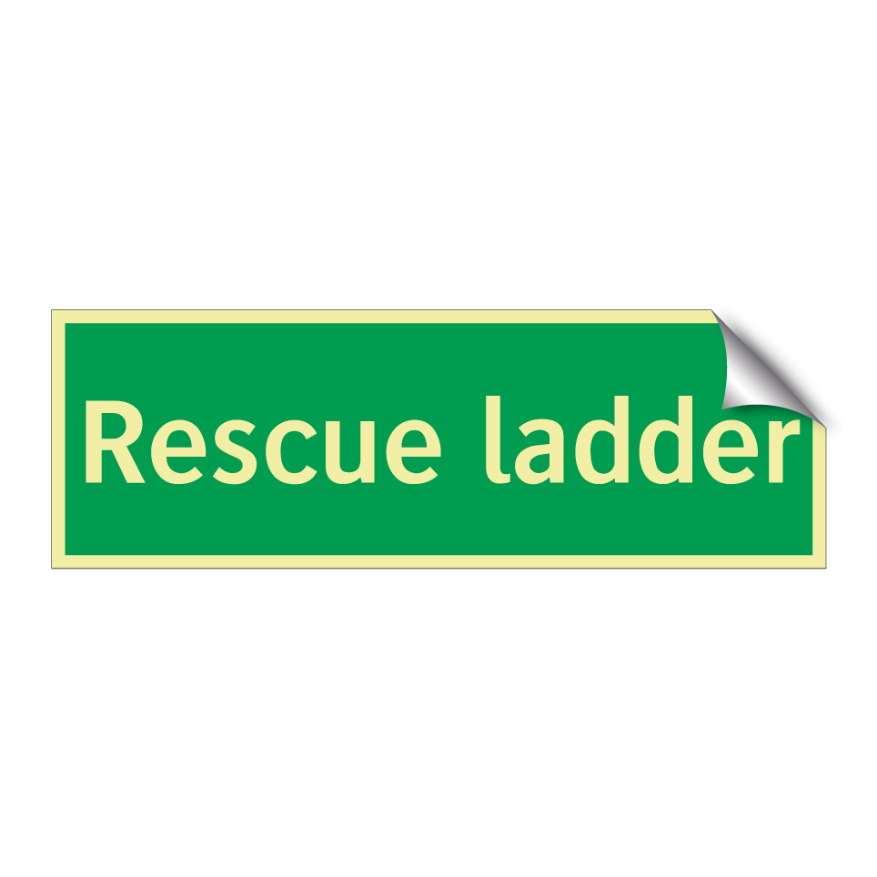 Rescue ladder