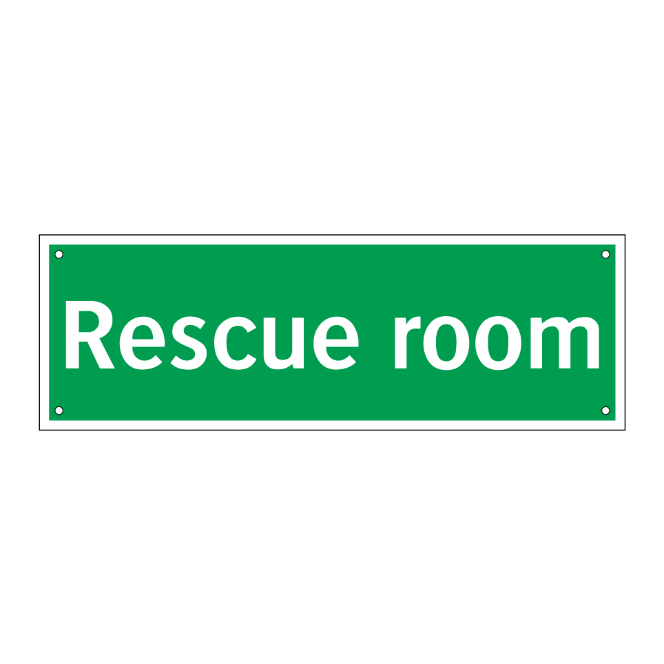 Rescue room