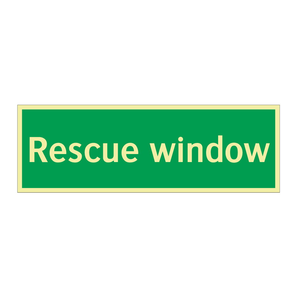 Rescue window