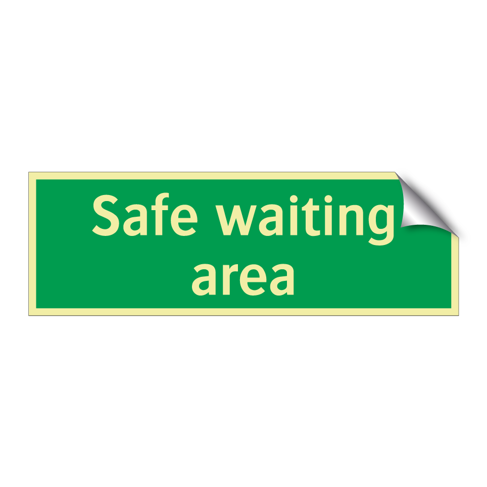 Safe waiting area