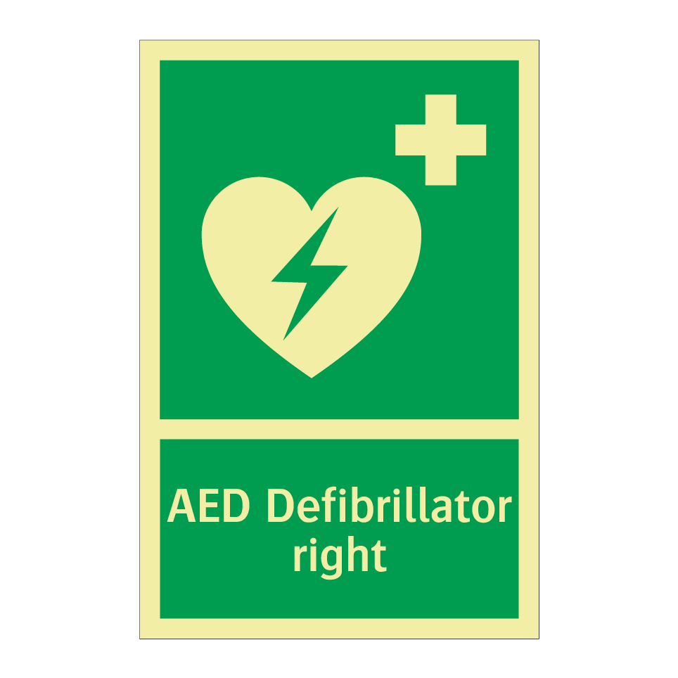 AED Defibrillator right