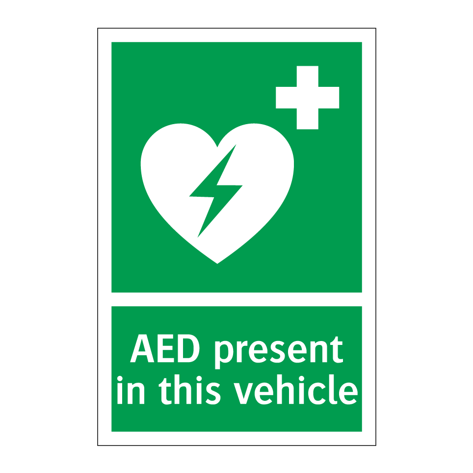 AED present in this vehicle