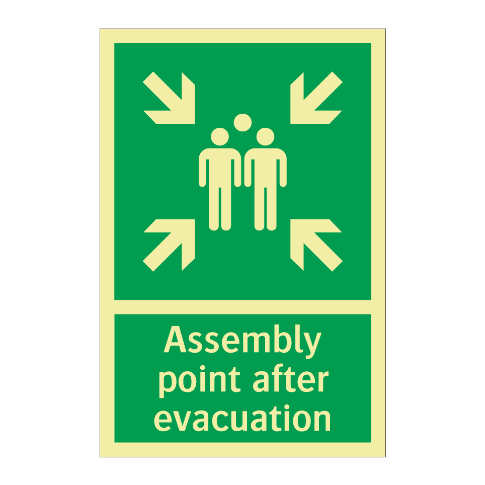 Assembly point after evacuation