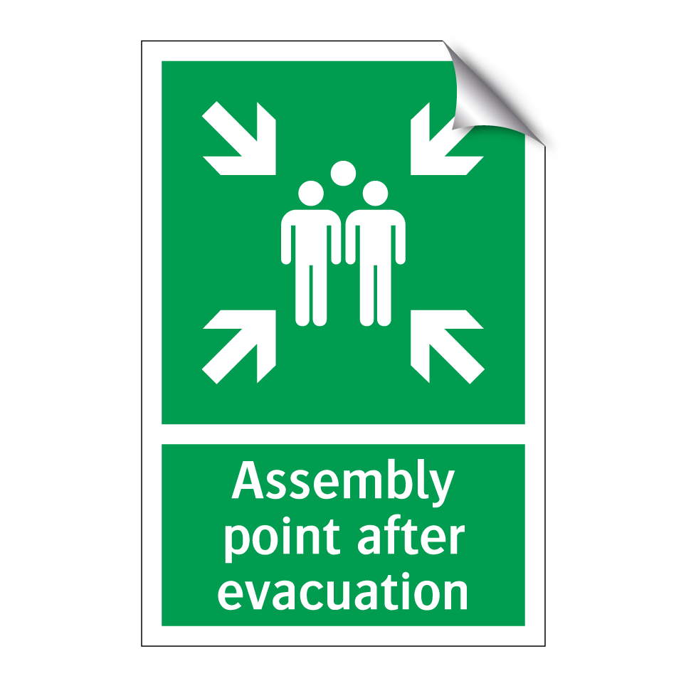 Assembly point after evacuation