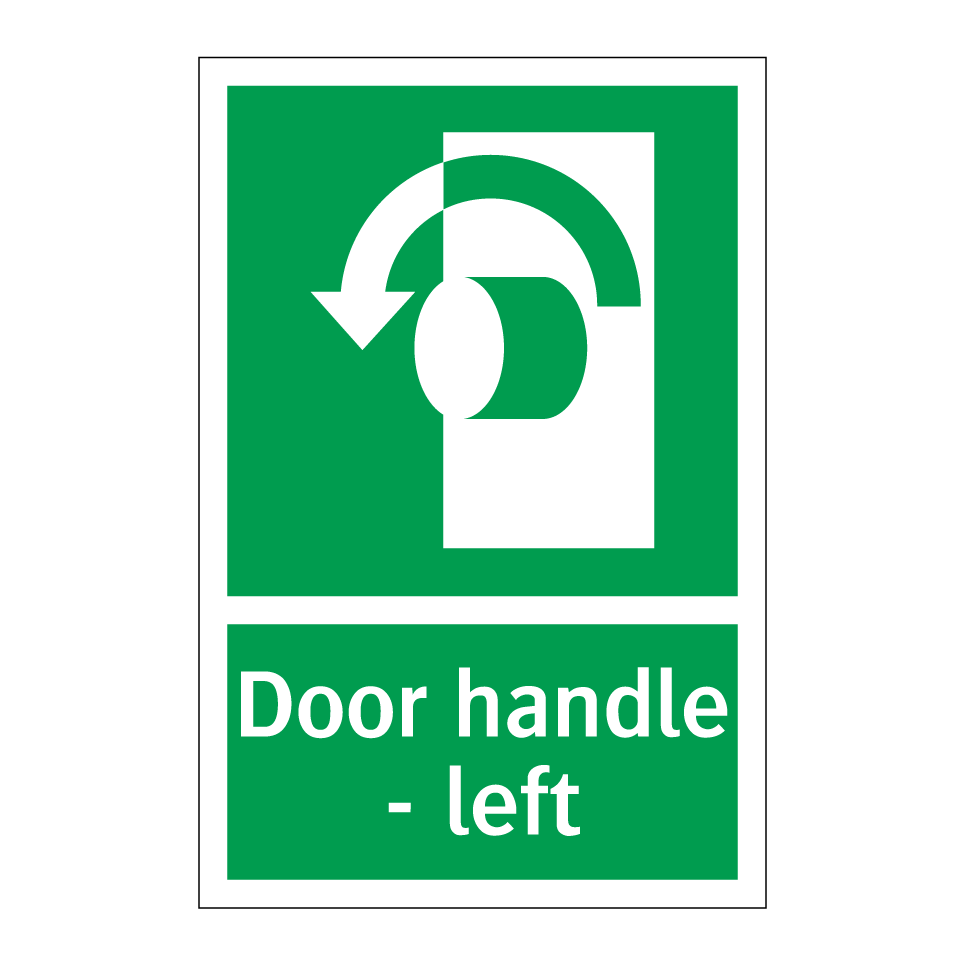 Door handle - left