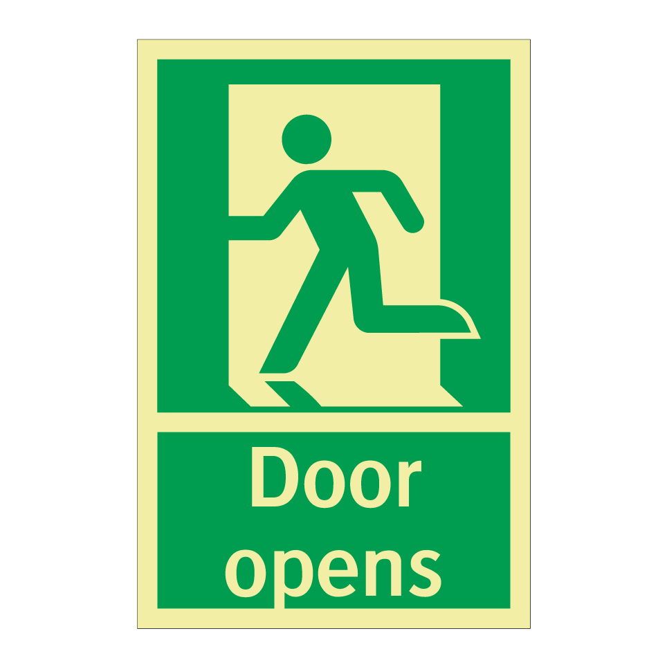 Door opens