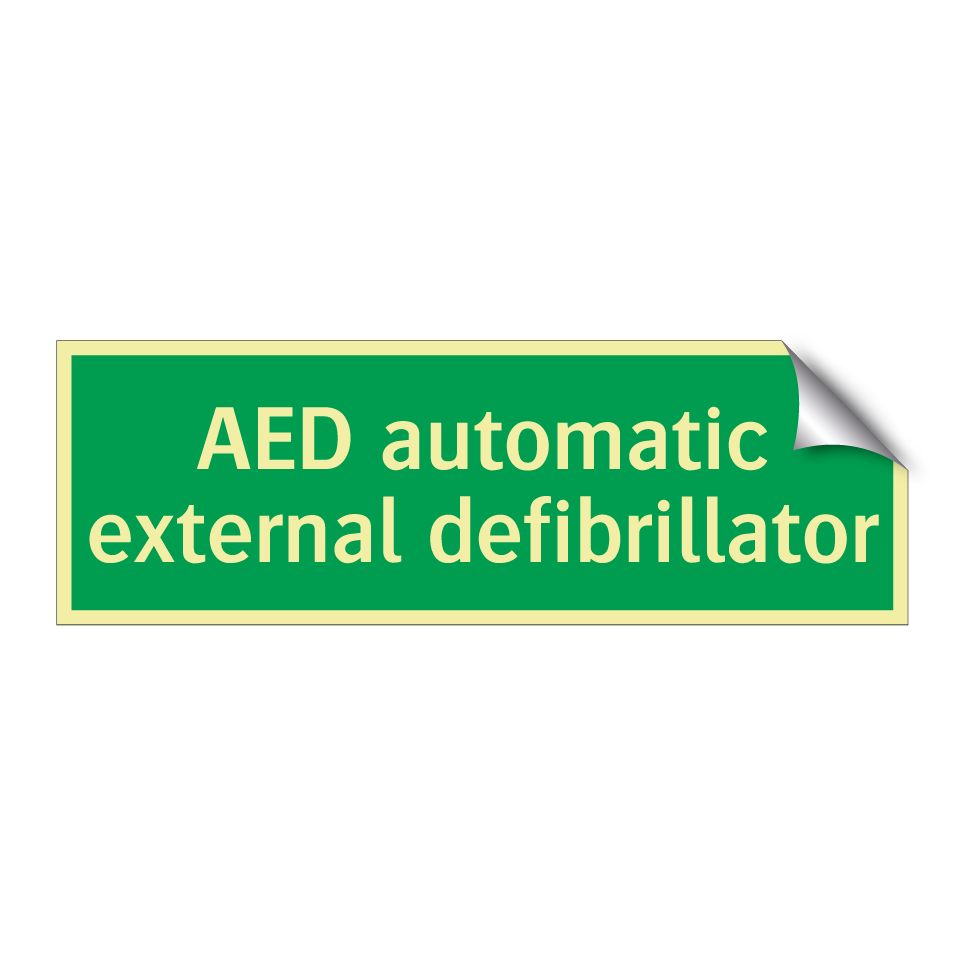AED automatic external defibrillator