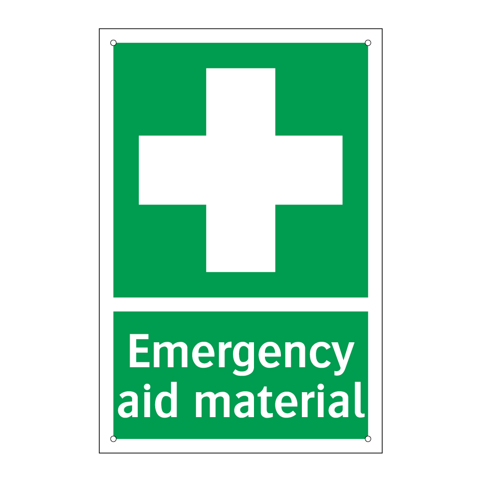 Emergency aid material