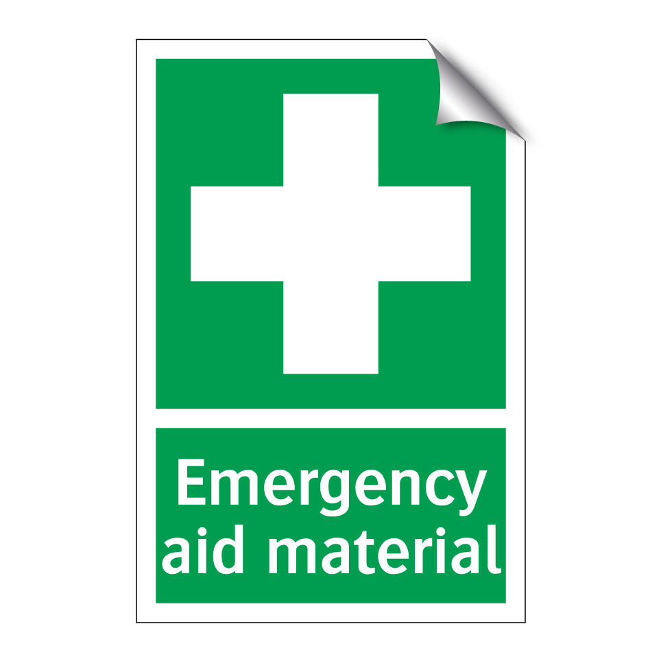Emergency aid material