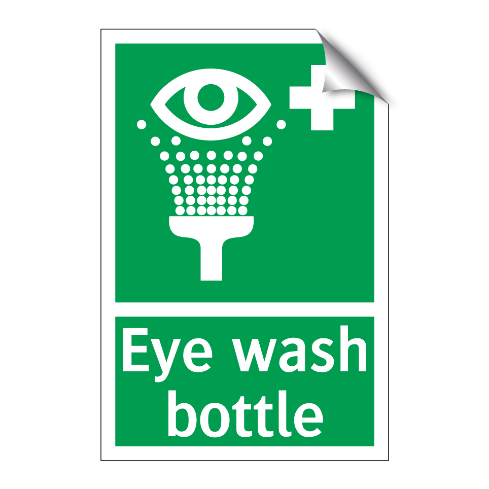 Eye wash bottle