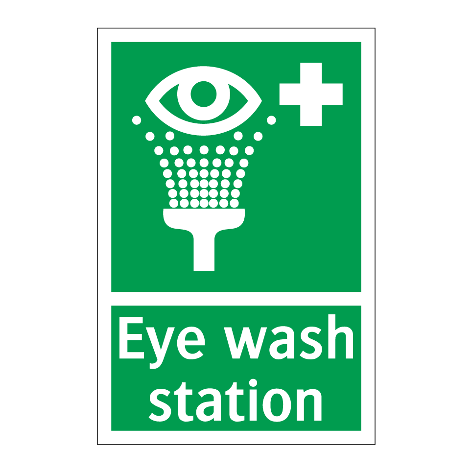 Eye wash station