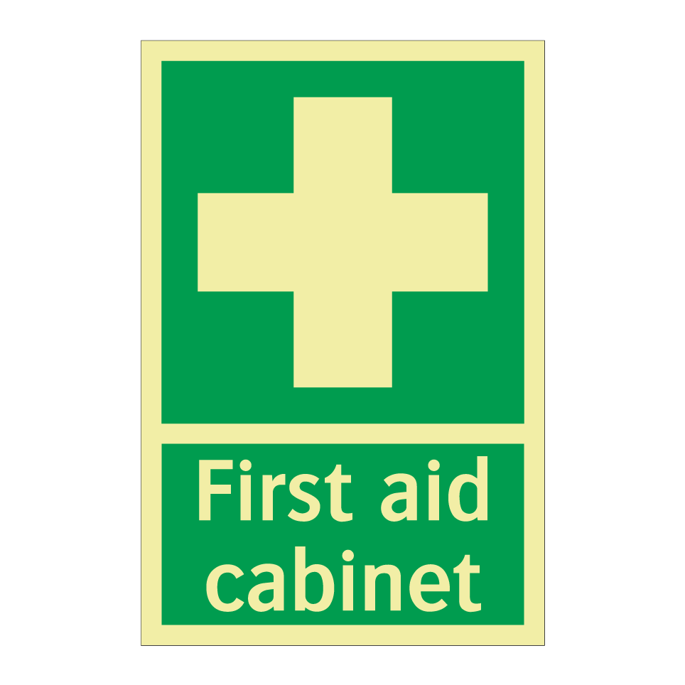 First aid cabinet