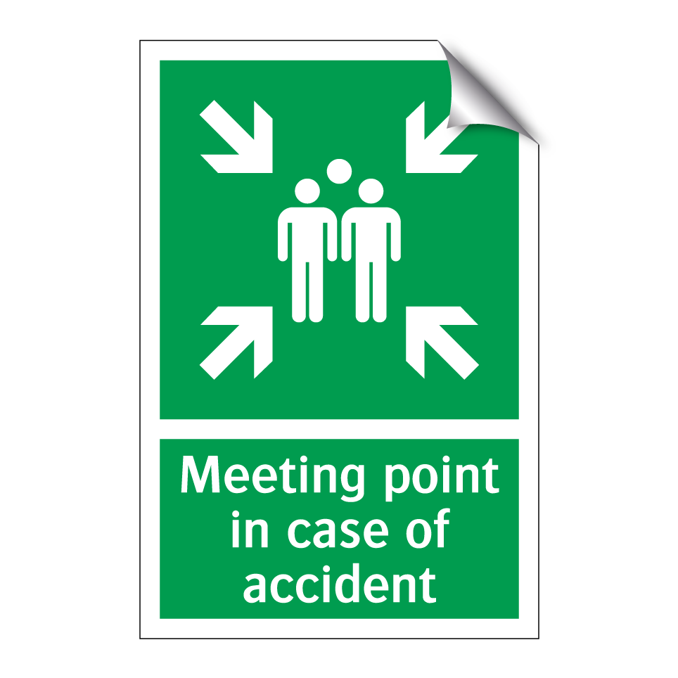 Meeting point in case of accident