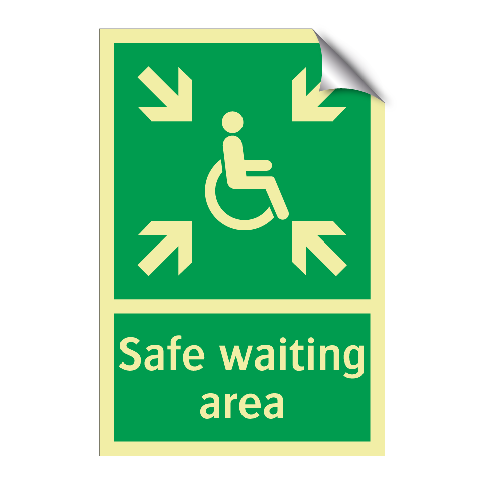 Safe waiting area