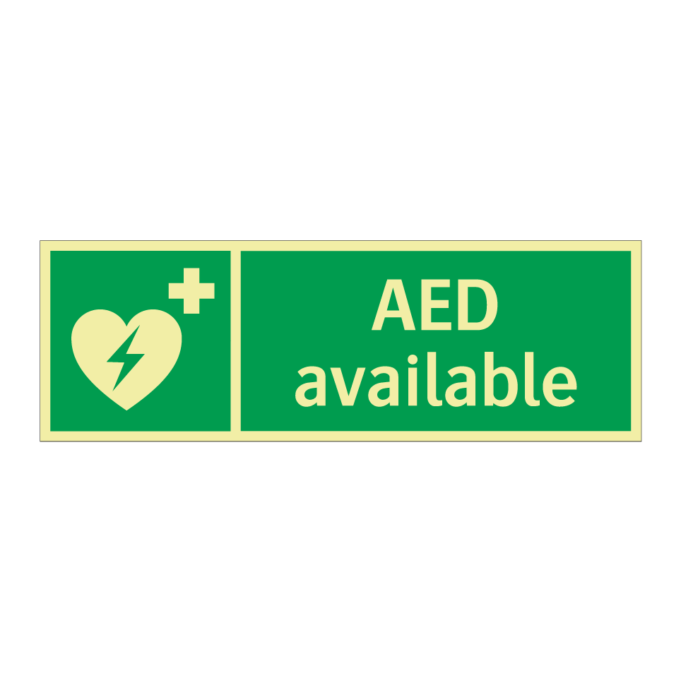 AED available