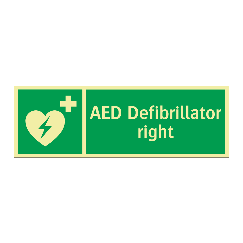 AED Defibrillator right
