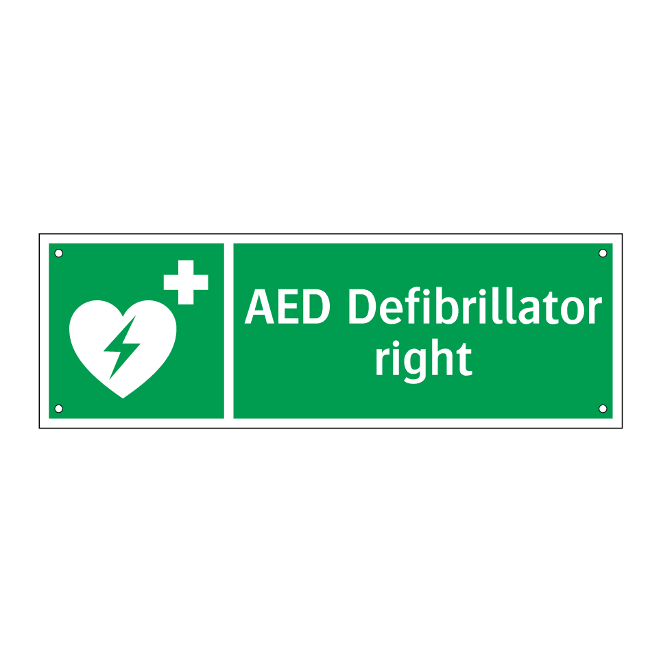 AED Defibrillator right