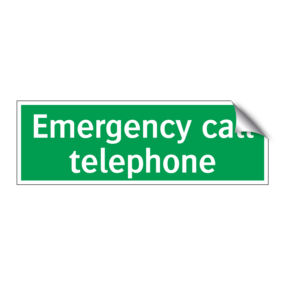 Emergency call telephone